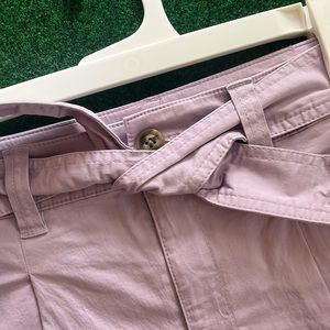 A New Day pale lilac Paperbag Shorts from Target ! Size 8, pale purple BNWT